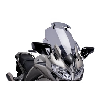 Touring Windshield With Visor Smoke