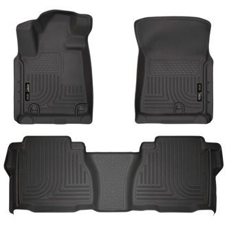 07-11 Toyota Tundra Double/CrewMax Cab WeatherBeater Combo Black Floor Liners