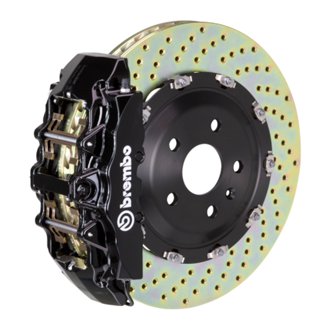 02-08 G500/03-04 G55/09-18 G550 Front GT BBK 8 Piston Cast 365x34 2pc Rotor Drilled-Black