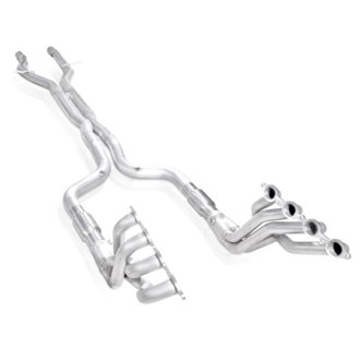 2016-18 Cadillac CTS-V Sedan Headers 2in Primaries 3in Catted Leads Into X-Pipe