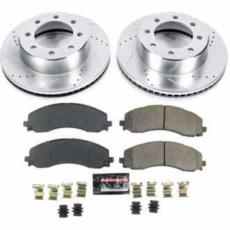 Z23 Daily Driver Carbon-Fiber Ceramic Brake Pad and Drilled & Slotted Rotor Kit