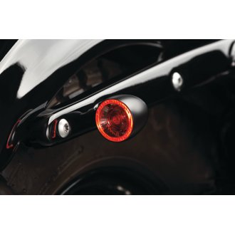 Bullet 1000 White/Amber Clear Lens Satin Black