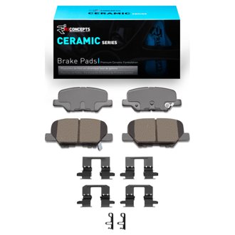 R1 Ceramic Pads and Hardware Kit