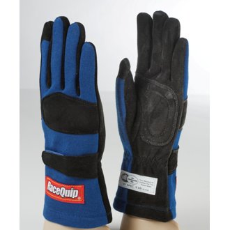 Blue 2-Layer SFI-5 Glove - Small