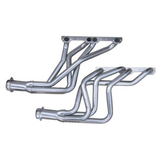 HD Silver Long-Tube EO Headers For 64-77 Chevelle 283-400 No AIR