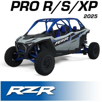 2025 Polaris RZR Pro XP/R/S - Comp Comm Kit w/ BT Inter.2-Way Radio M1 VHF Bus Band