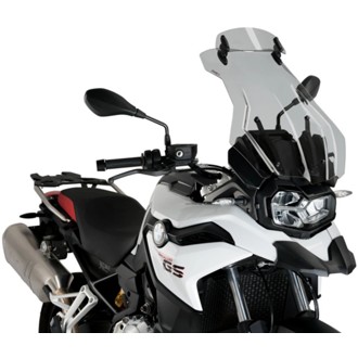 Touring Plus Windshield With Visor Smoke