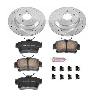 Z23 Daily Driver Carbon-Fiber Ceramic Brake Pad and Drilled & Slotted Rotor Kit
