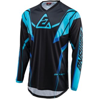 25 Syncron Envenom Jersey Blue/Black Youth - Medium
