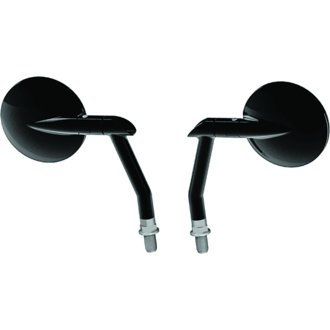 Hot Rod Mirror Set - Black