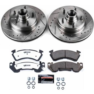 Z26 Street Performance Ceramic Brake Pad and Drilled & Slotted Rotor Kit