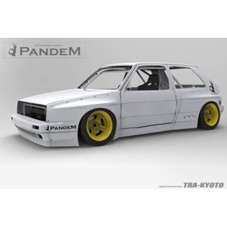 Pandem Volkswagen Golf MK2 Complete Wide Body Aero Kit (Special Order