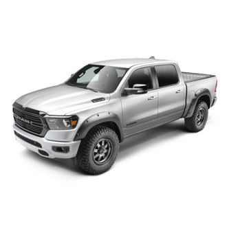 19-24 Ram 1500 Rebel Front & Rear Pocket Style Fender Flares - Black