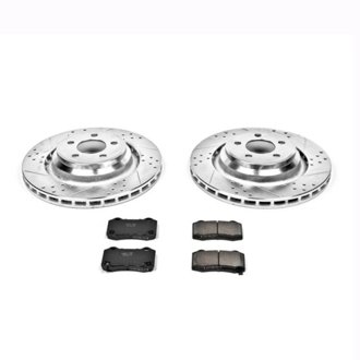 Z23 Daily Driver Carbon-Fiber Ceramic Brake Pad and Drilled & Slotted Rotor Kit