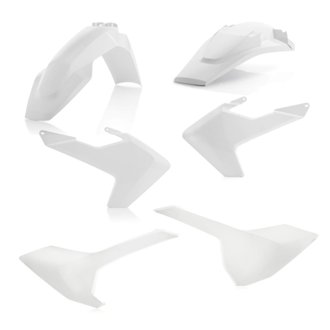 16-18 Husqvarna TC125/ FC250-450/ TC250/TX/FX Plastic Kit - White