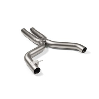2021+ BMW G87 M2, G80 M3 & G82 M4 Evolution Short Link pipe w/o Resonator (Titanium