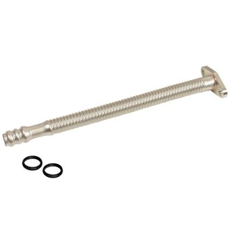 Flexible 12in Turbo Oil Drain Line