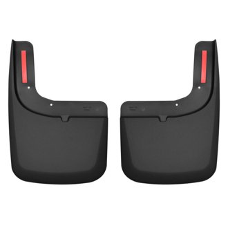 2017 Ford F-250 / F-350 Super Duty Black Front Mud Guards (w/Flares