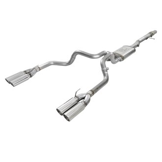Vulcan Series 304 Stainless Steel Cat-Back Exhaust System w/ Polished Tip