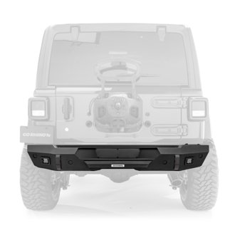 18-20 Jeep Wrangler JL/JLU Trailline Rear Stubby Bumper