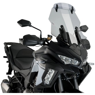 Touring Windshield With Visor Smoke