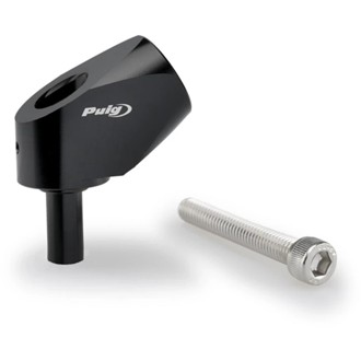 Rearview Adaptor To Lever Axle Black