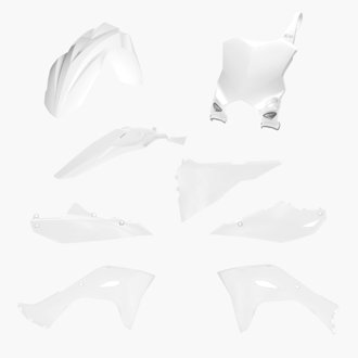 2024 Kawasaki KX450 5 pc. Replica Body Kit - White