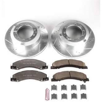 Z36 Truck and SUV Carbon-Fiber Ceramic Brake Pad and Drilled & Slotted Rotor Kit