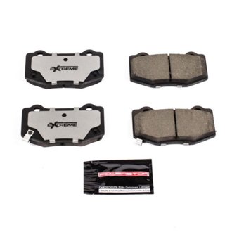 Z26 Performance Carbon-Fiber Ceramic Brake Pads with Hardware Kit