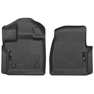 15-23 Ford F-150 Standard Cab Pickup WeatherBeater Front Black Floor Liners