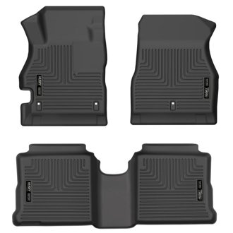 20-22 Nissan Versa Weatherbeater Black Front & 2nd Seat Floor Liners