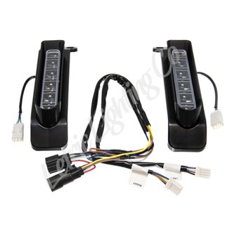 Letric Lighting Saddlebag Filler Support Led Black