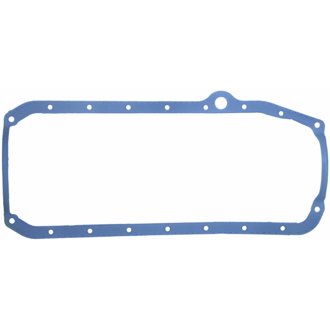 Molded rubber, 1-piece w/rigid carrier Engine Oil Pan Gasket Set