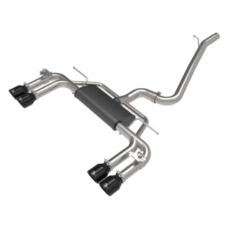 MACH Force-Xp 3 IN to 2-1/2 IN Stainless Steel Cat-Back Exhaust System Black