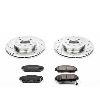 Z23 Daily Driver Carbon-Fiber Ceramic Brake Pad and Drilled & Slotted Rotor Kit