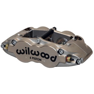 Wilwood Caliper-Narrow Superlite 6R-ST-L/H - Nickel 1.62/1.12/1.12in Pistons 1.10in Disc