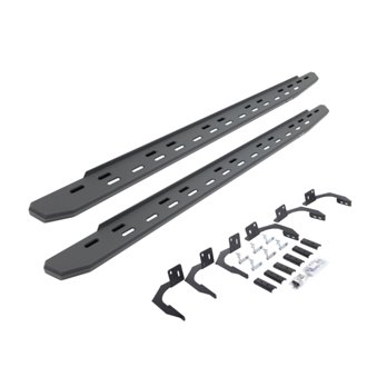 RB30 Slim Line Running Boards with Mounting Bracket Kit