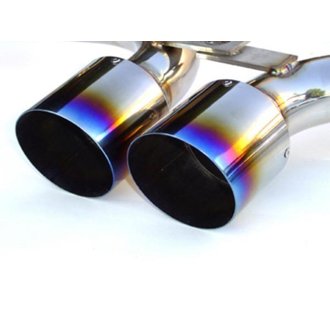 03-04 Mini Cooper S 60mm (80mm tip) Titanium Tip Cat-back Exhaust *OVERSIZE SHIPPING*