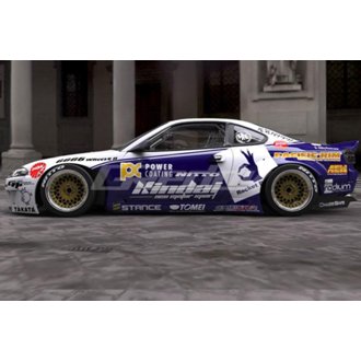 X Rocket Bunny S15 Rear Fenders for 1999-2002 Nissan Silvia
