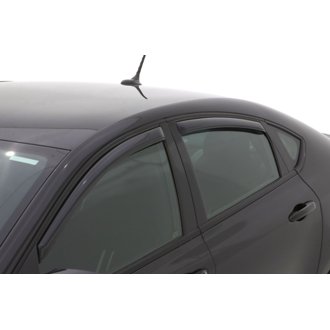 AVS 13-16 Dodge Dart Ventvisor In-Channel Front & Rear Window Deflectors 4pc - Smoke