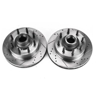 Evolution Performance Drilled And Slotted Rotor Pair