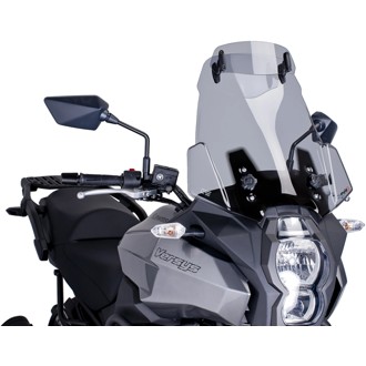 Multi-Adjustable Visor Fixed With Screws Smoke