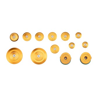 Alu Chassis Cover Gold