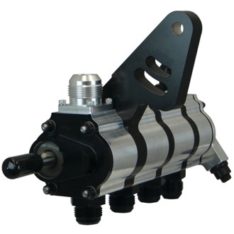 Dragster 4 Stage Dry Sump Oil Pump - Tri-Lobe - Right Side - 1.200 Pressure
