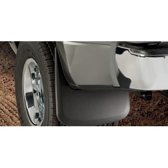 16-22 Toyota Tacoma w/ OE Fender Flares Front and Rear Mud Guards - Black