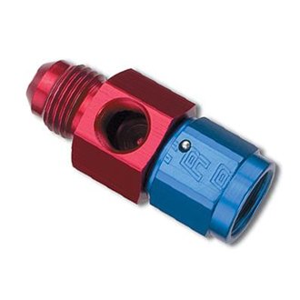 Performance -6 AN Fuel Pressure Take off (Black