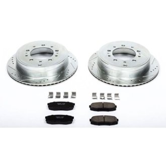 Z23 Daily Driver Carbon-Fiber Ceramic Brake Pad and Drilled & Slotted Rotor Kit