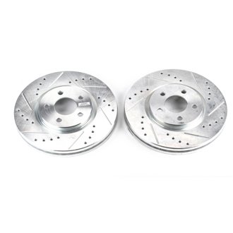 Evolution Performance Drilled And Slotted Rotor Pair