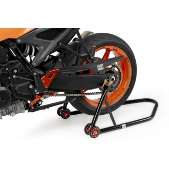 Rear Stand For Twin Swings Arms Black