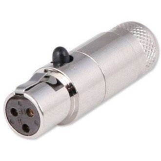 3-Pin Female Mini XLR Connector TA3FL